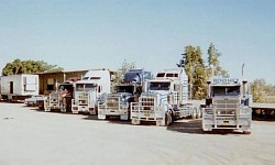 The old fleet I owned and maintained in Far Western NSW